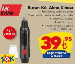 MR. KNİFE BURUN KILI ALMA CİHAZI MR. KNİFE BURUN KILI ALMA CİHAZI
